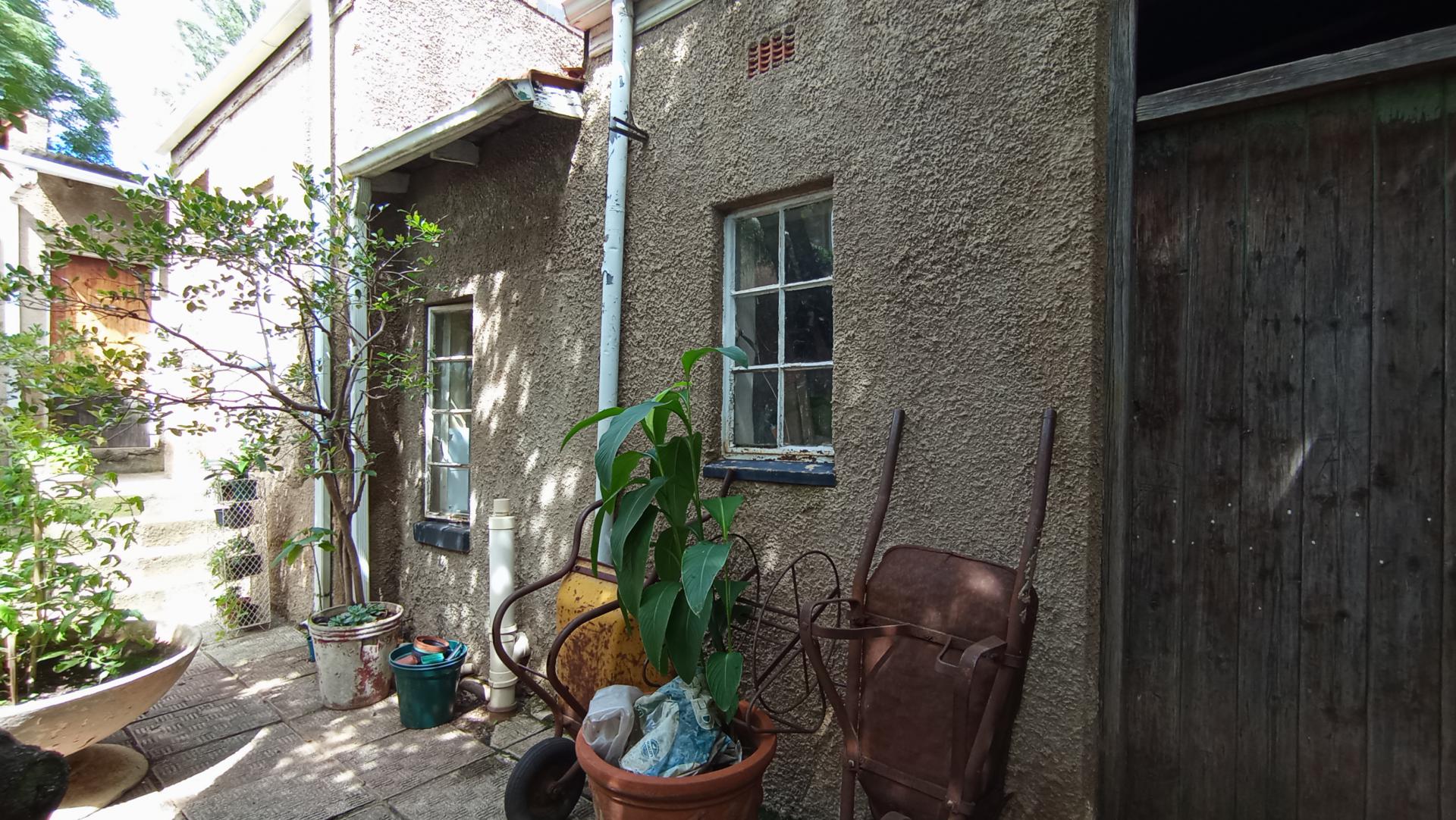 Backyard of property in Auckland Park