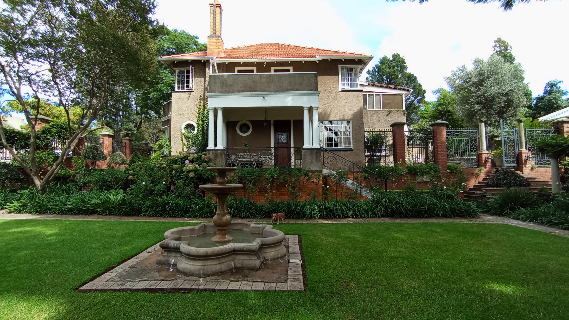 Backyard of property in Auckland Park