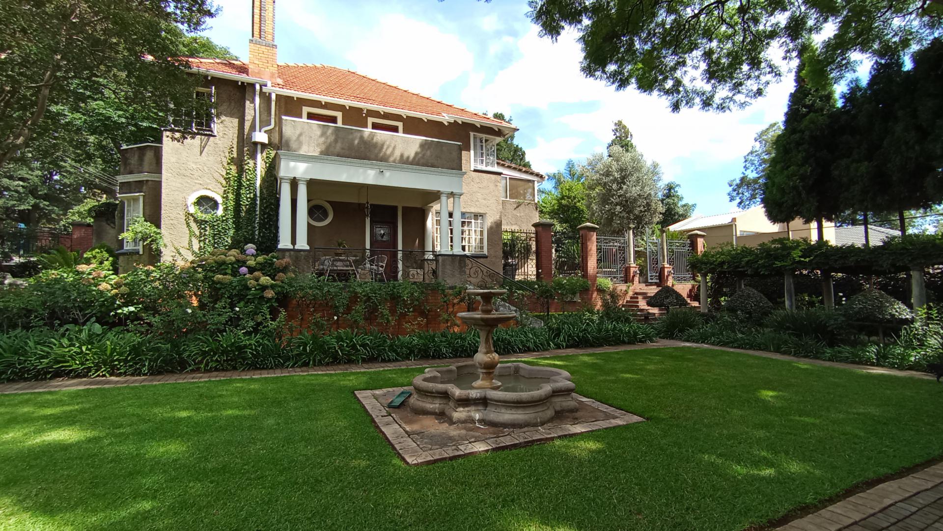 Backyard of property in Auckland Park