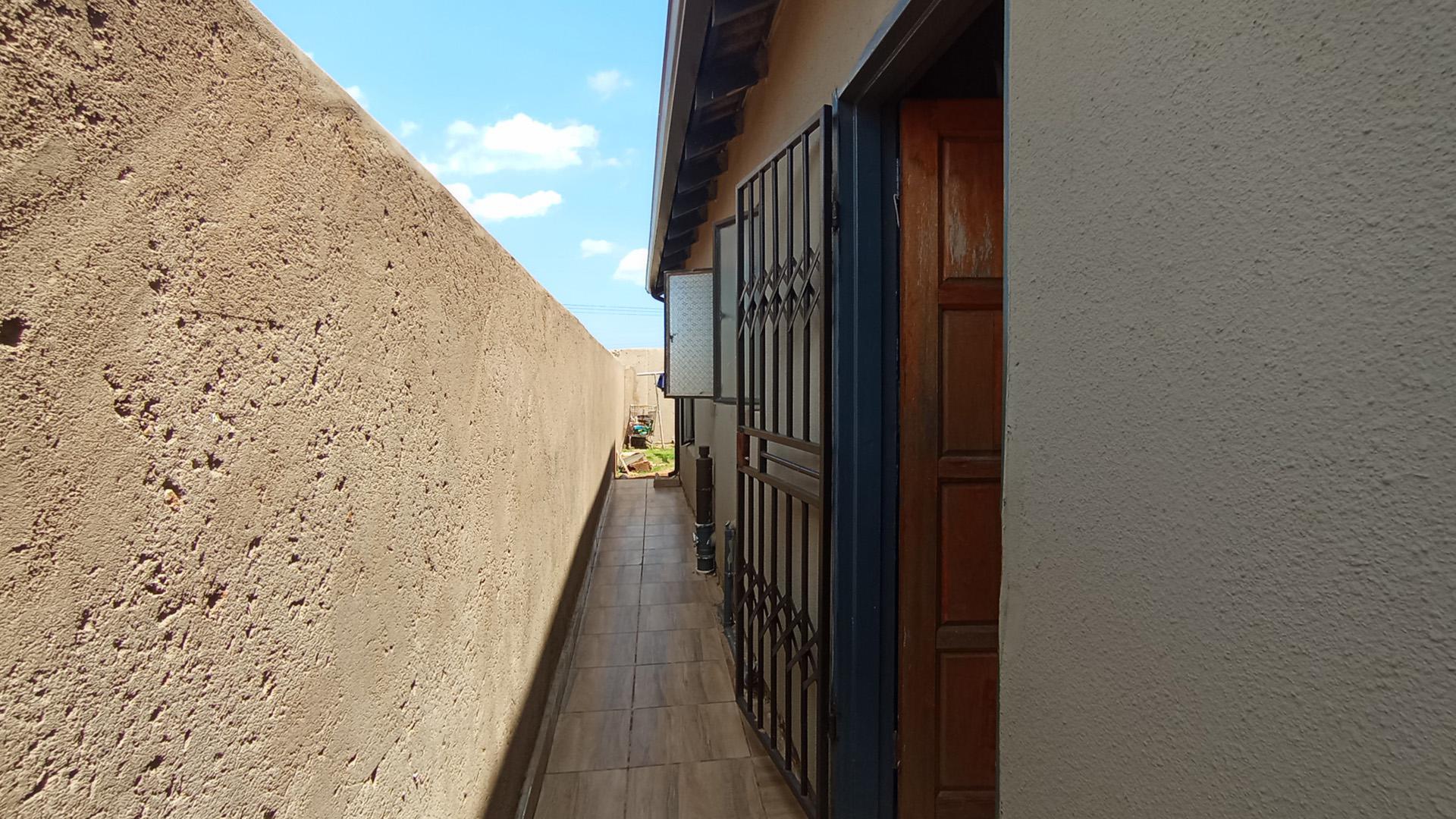 Backyard of property in Soshanguve East