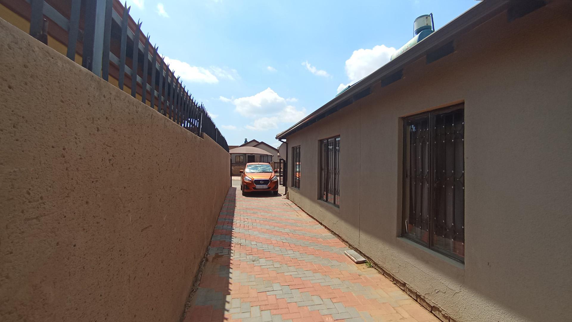 Backyard of property in Soshanguve East