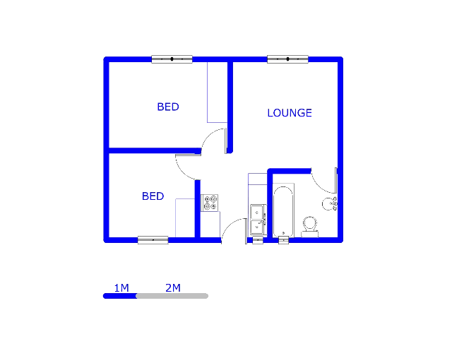 Ground Floor - 41m2 of property for sale in Riverside View