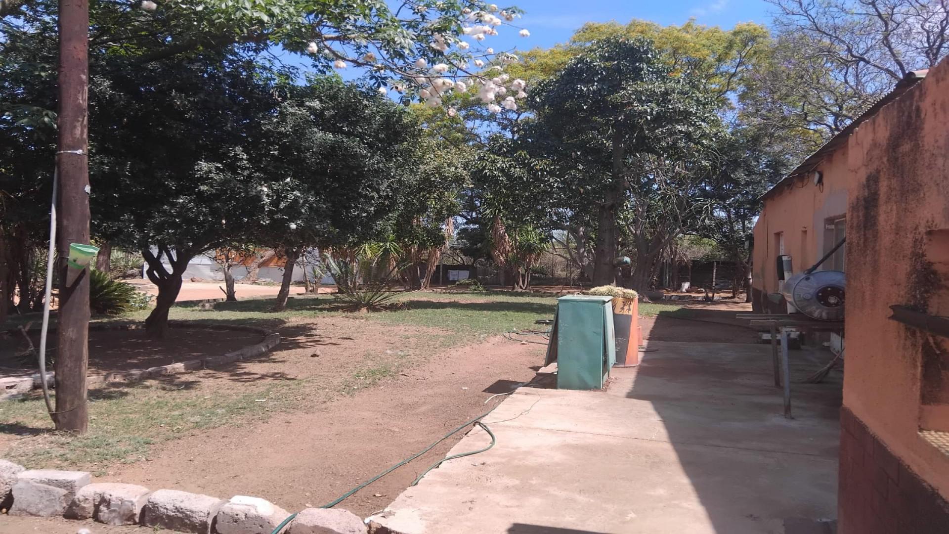 Backyard of property in Hammanskraal