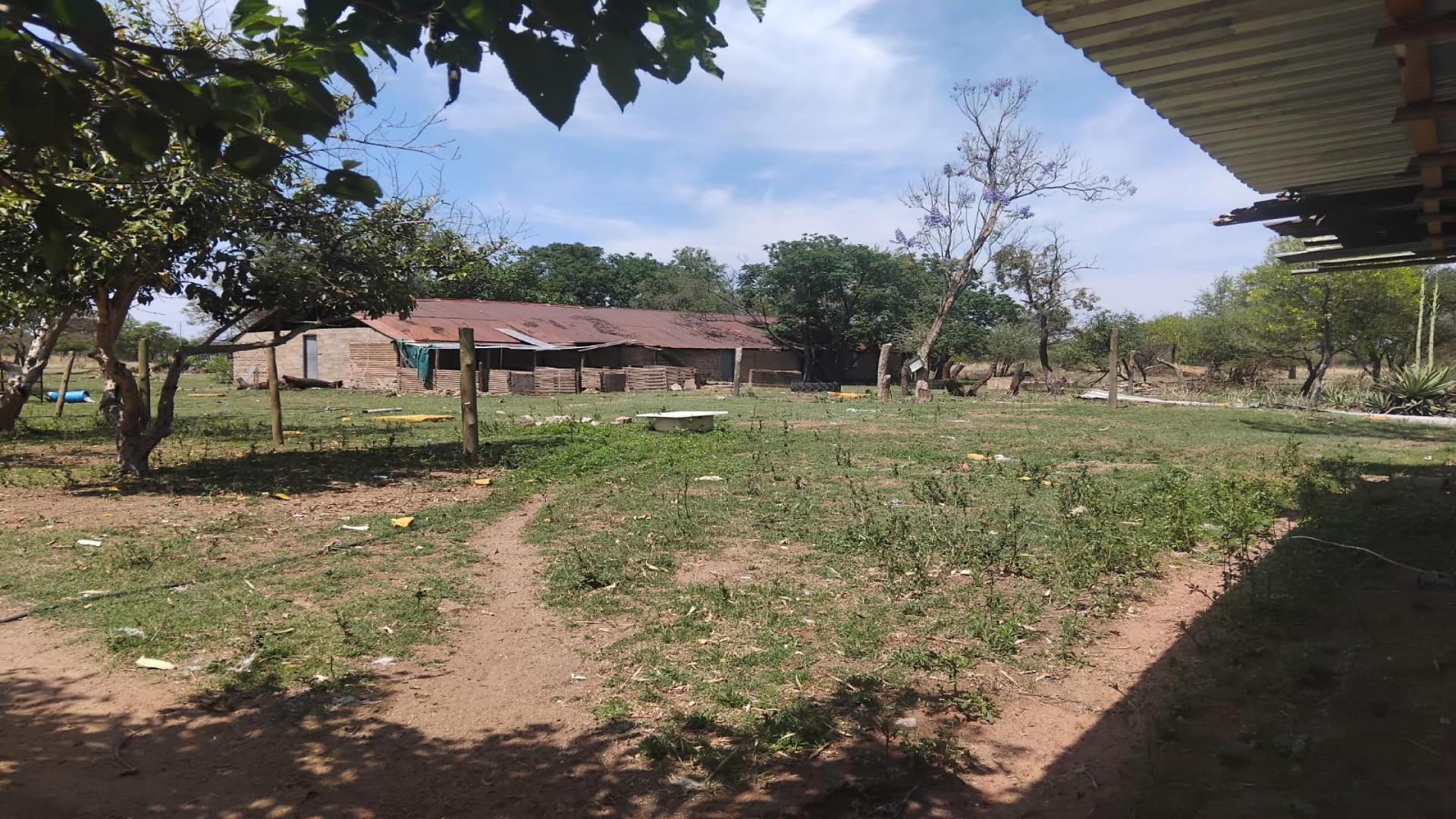 Backyard of property in Hammanskraal