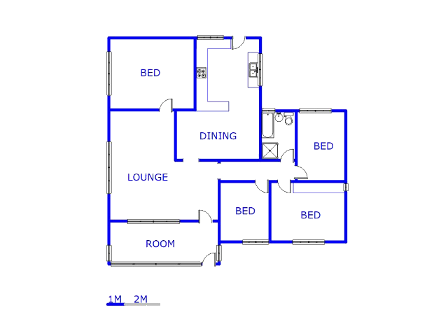 Ground Floor - 154m2 of property for sale in Paul Krugersoord