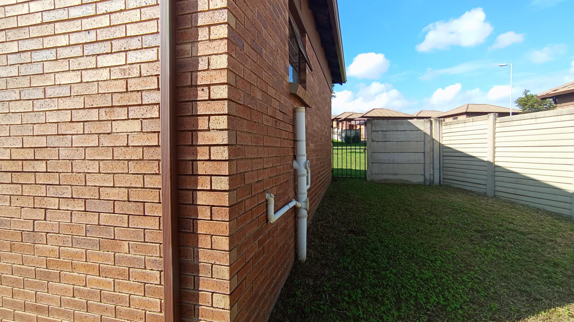 Backyard of property in Olievenhoutbos