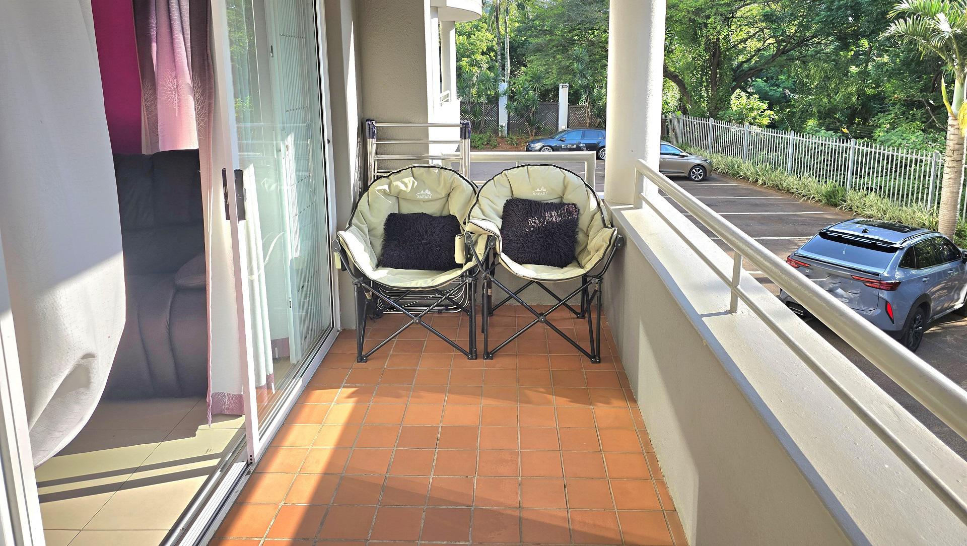 Balcony of property in Umgeni Park