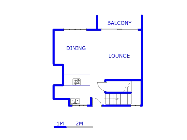 Floor plan of the property in Midridge Park