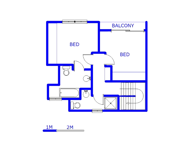 2nd Floor - 51m2 of property for sale in Midridge Park