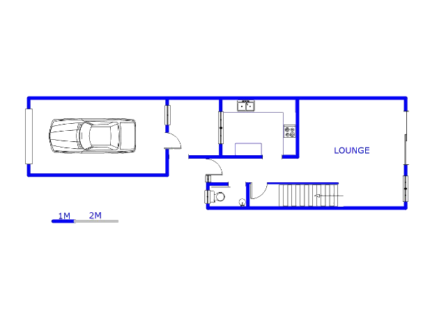 Floor plan of the property in Rynfield