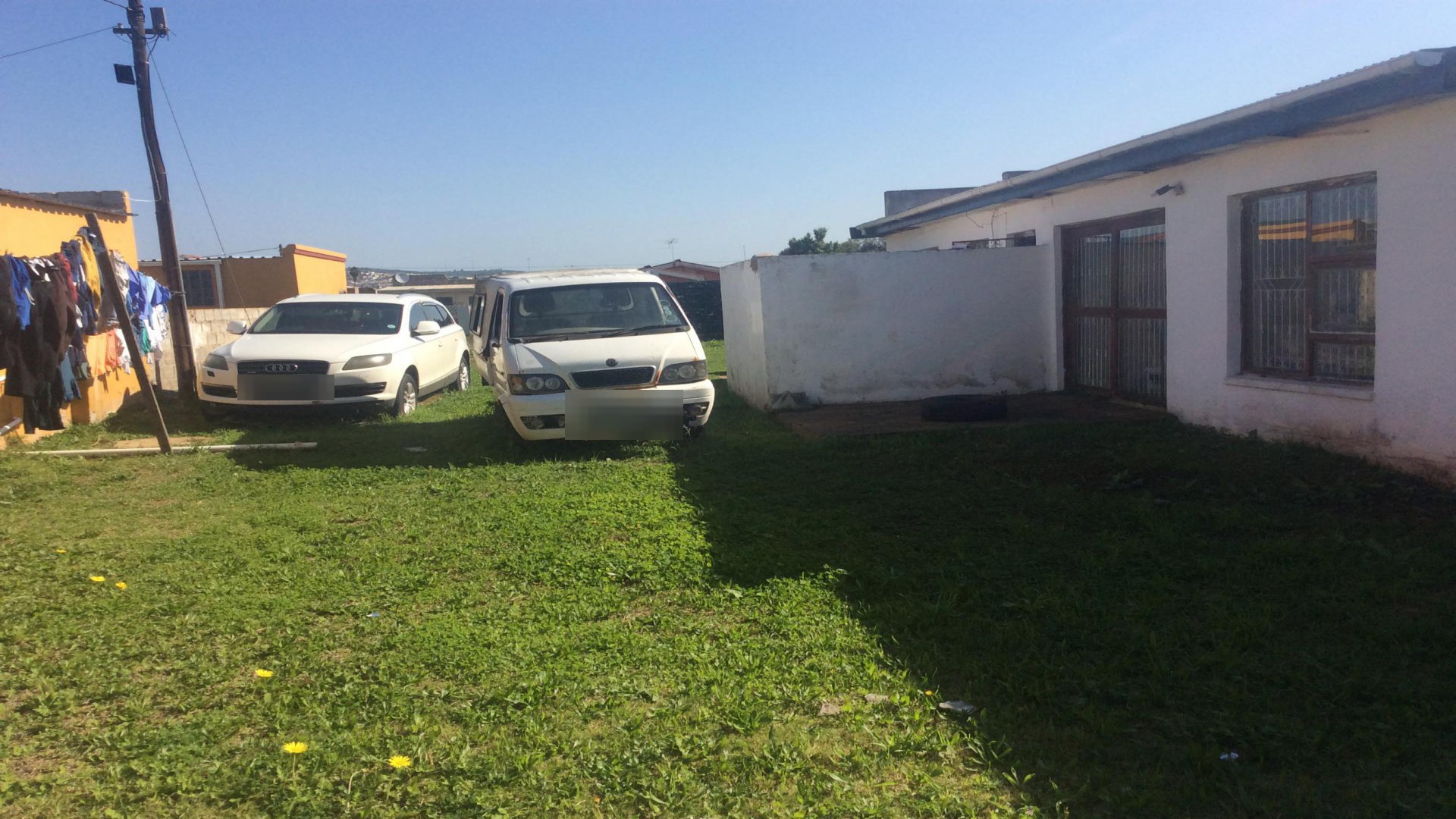 Backyard of property in Kwa Nobuhle 