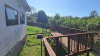 Backyard of property in East London