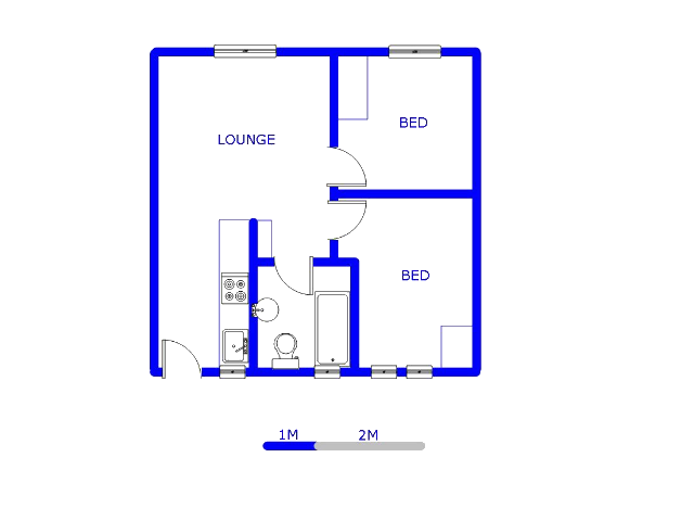 1st Floor - 43m2 of property for sale in Belhar