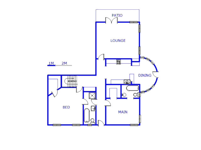 Ground Floor - 143m2 of property for sale in Umtentweni