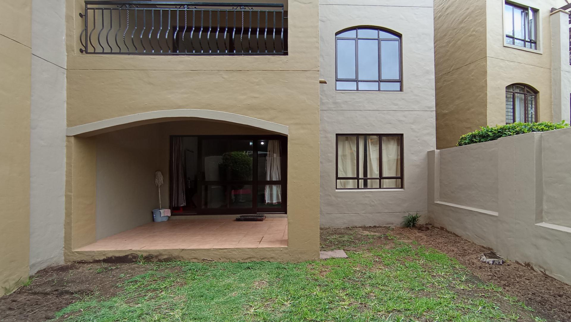 Backyard of property in Lone Hill