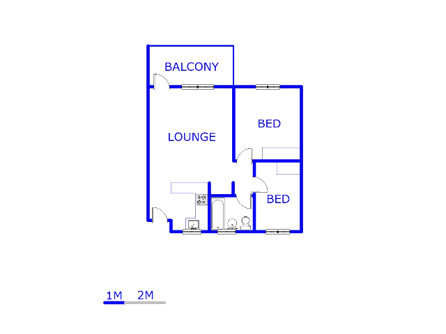 Floor plan of the property in Vorna Valley
