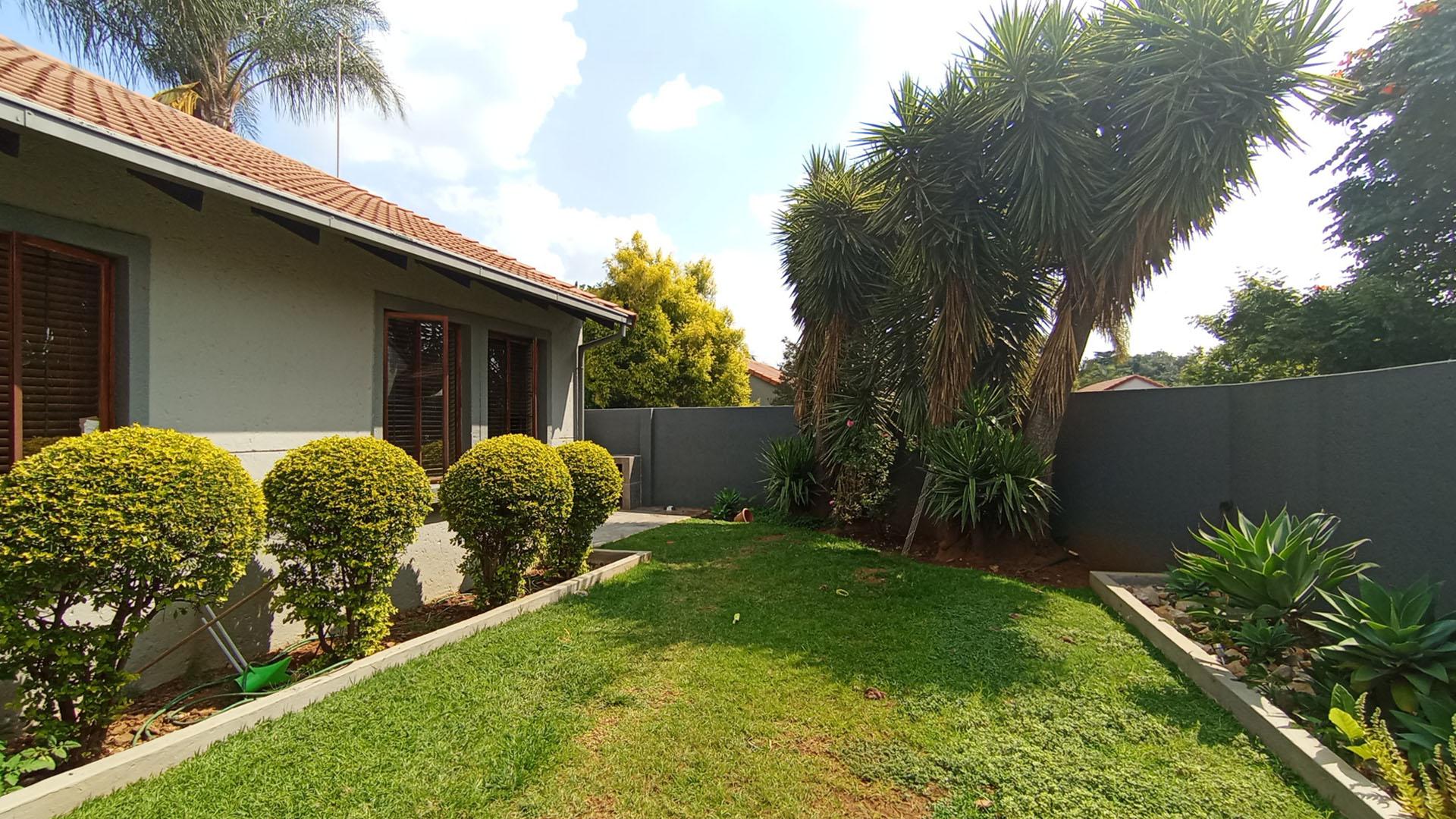 Backyard of property in Die Wilgers