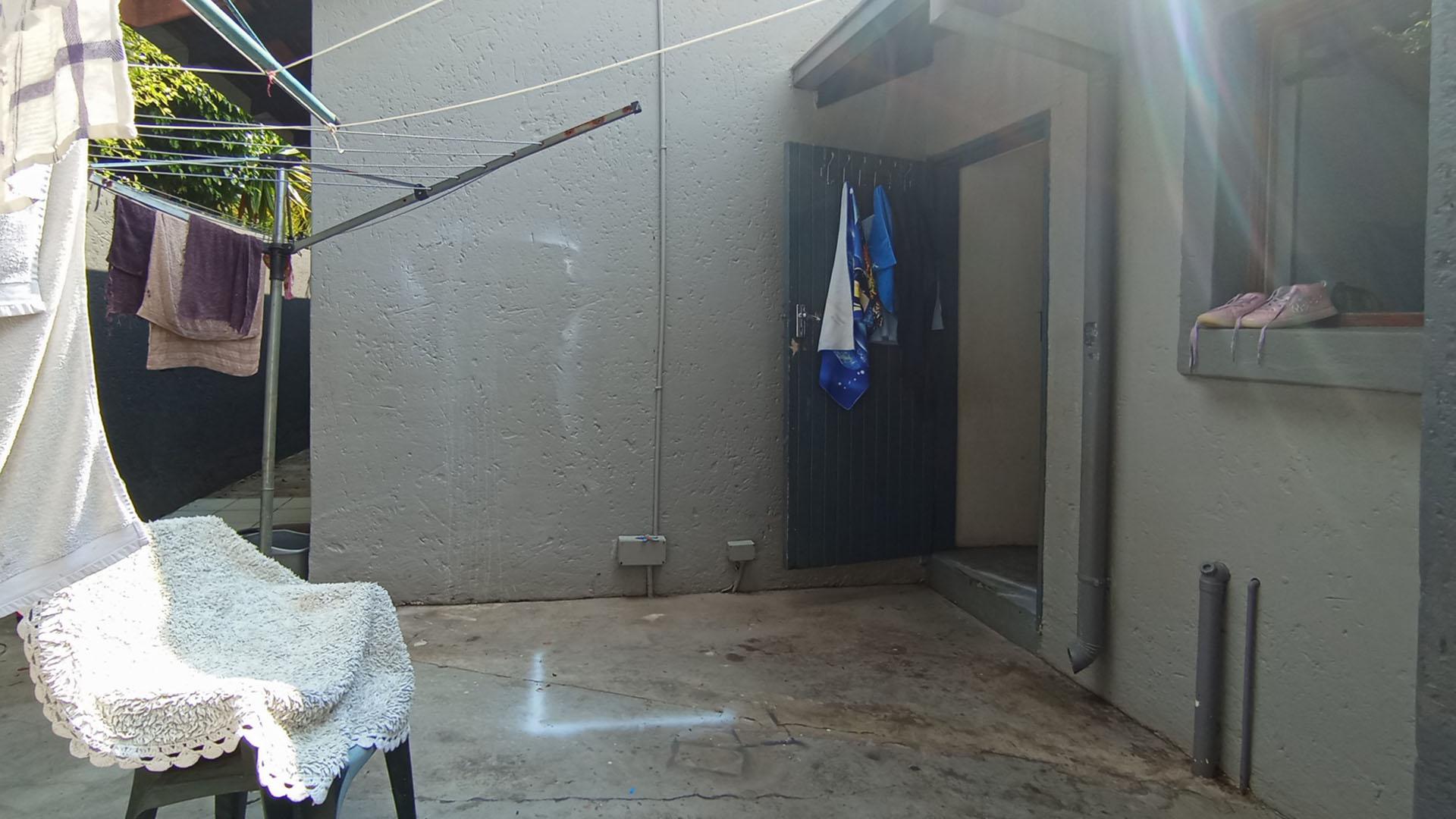 Backyard of property in Die Wilgers