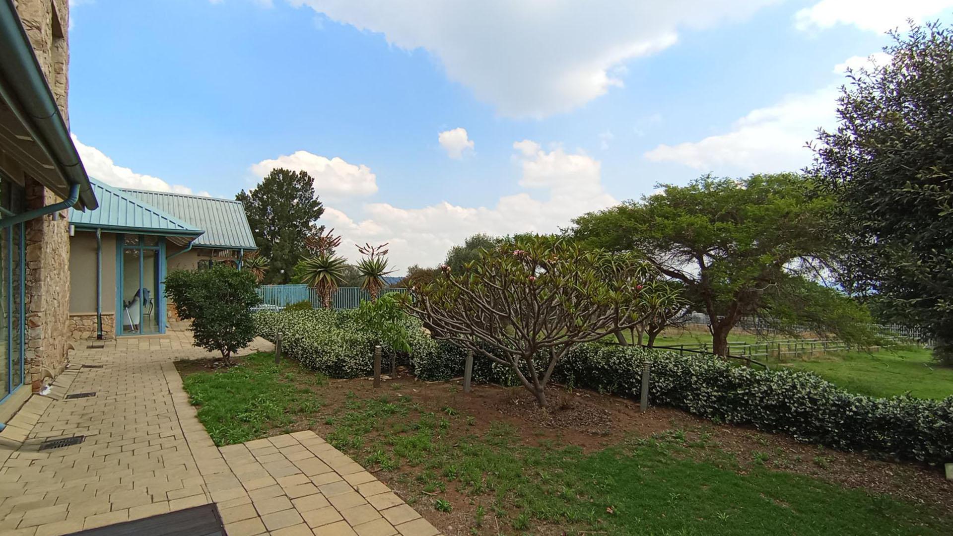 Garden of property in Midrand Estates