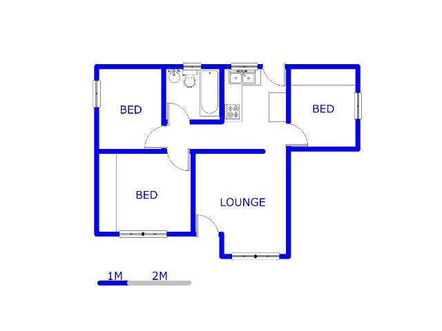 Ground Floor - 48m2 of property for sale in Lotus Gardens