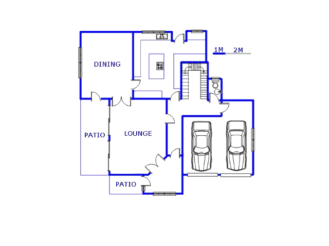 Floor plan of the property in Bedfordview