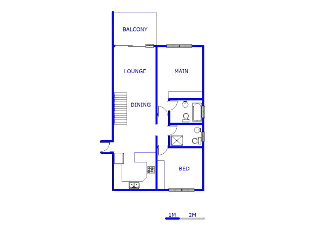 1st Floor - 90m2 of property for sale in Paulshof