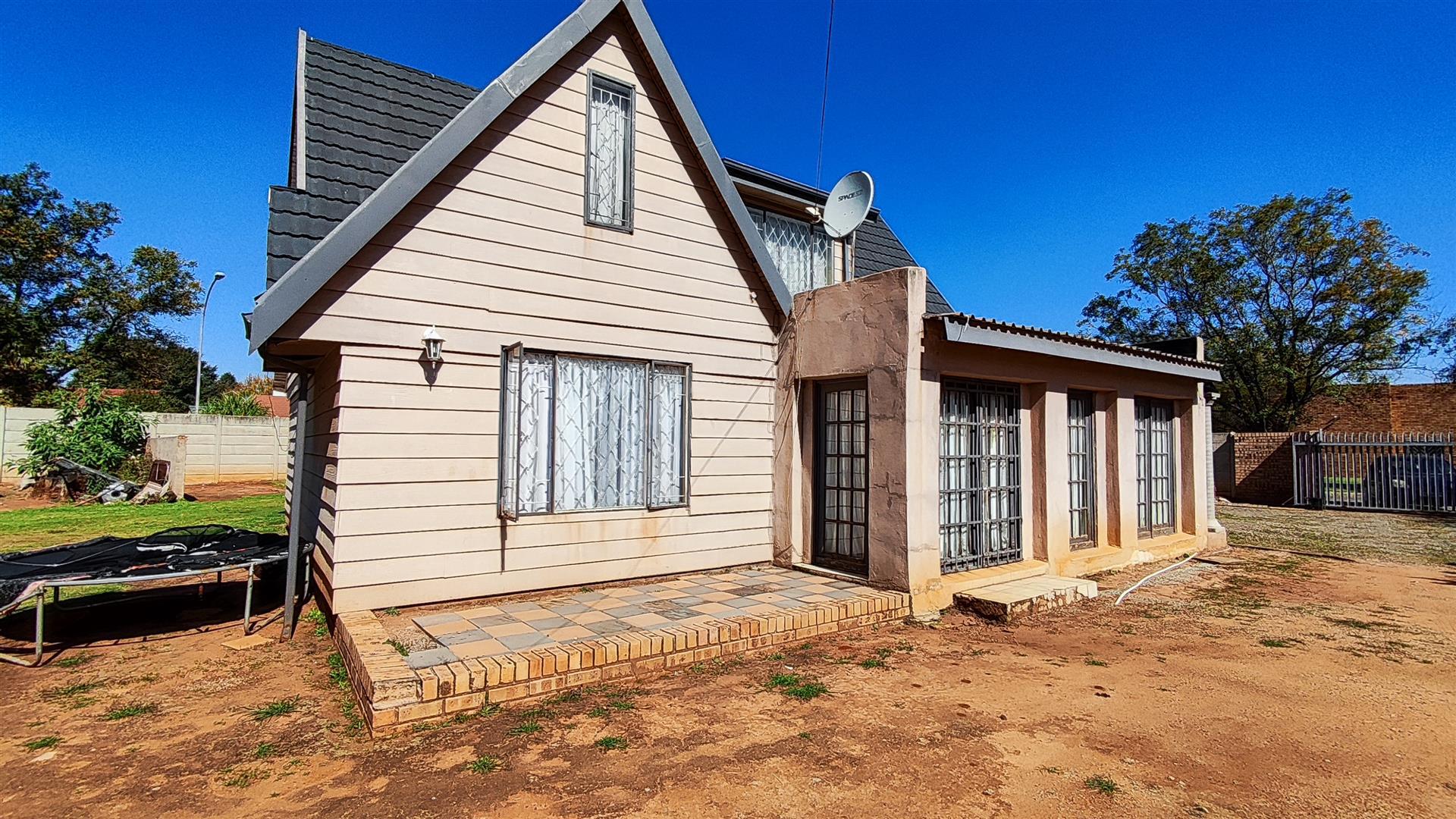 Backyard of property in Crystal Park