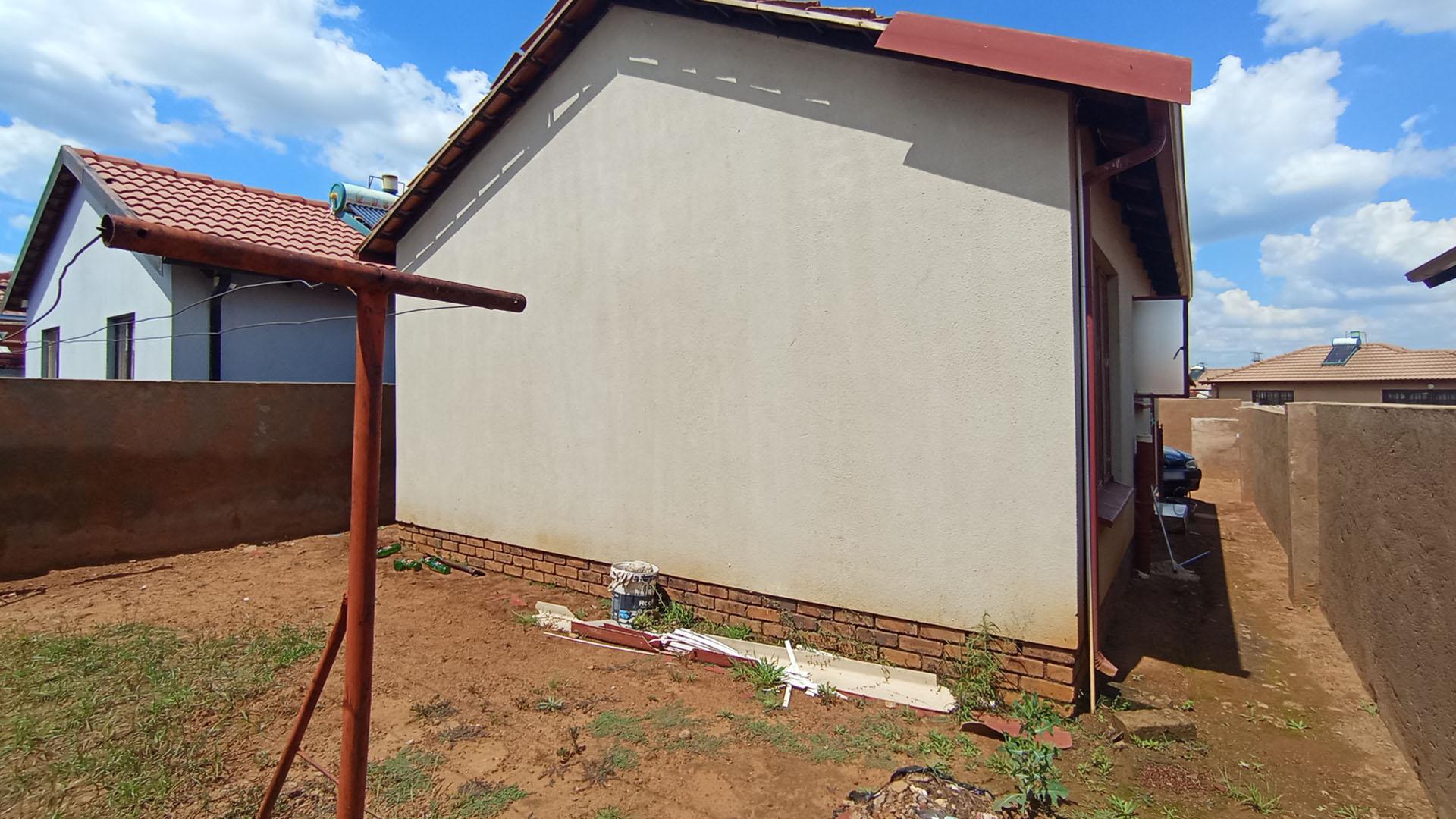 Backyard of property in Soshanguve East
