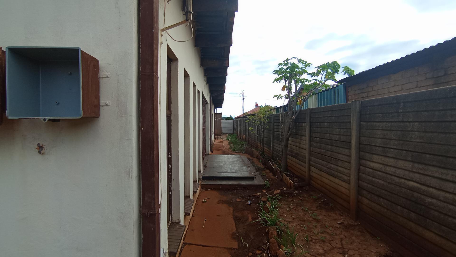 Backyard of property in Ga-Rankuwa