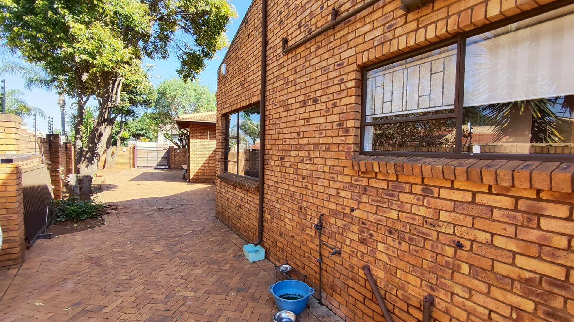 Backyard of property in Meyersdal