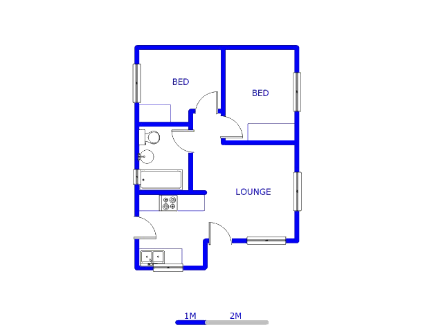 Ground Floor - 40m2 of property for sale in Scottsdene