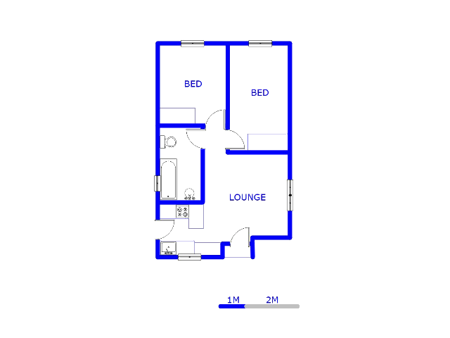 Ground Floor - 44m2 of property for sale in Clayville
