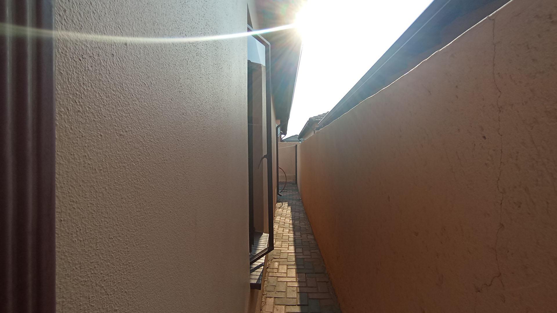 Backyard of property in Clayville