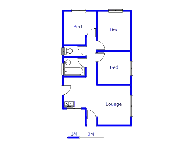 Ground Floor - 63m2 of property for sale in Clayville
