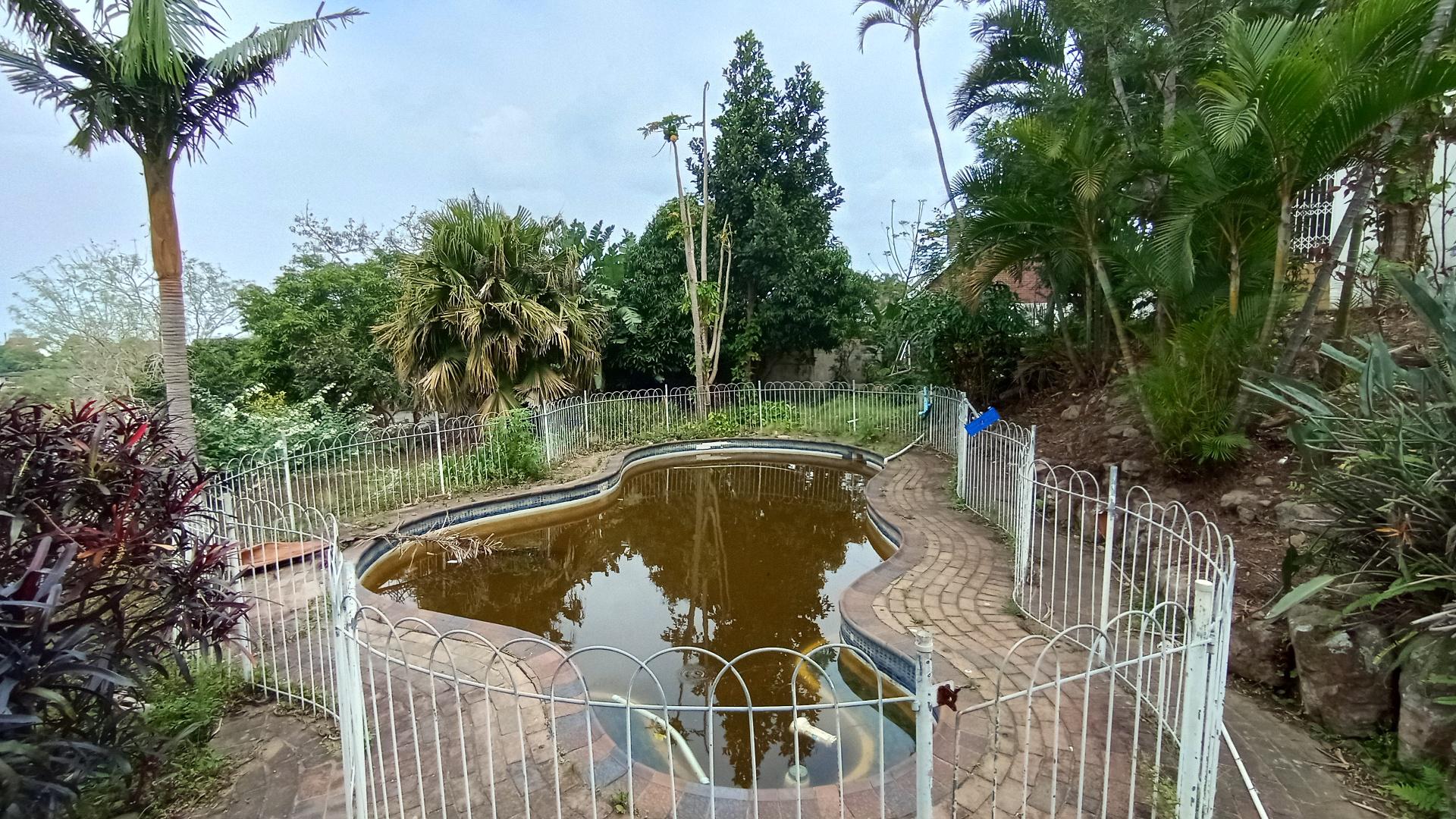 Backyard of property in Reservior Hills