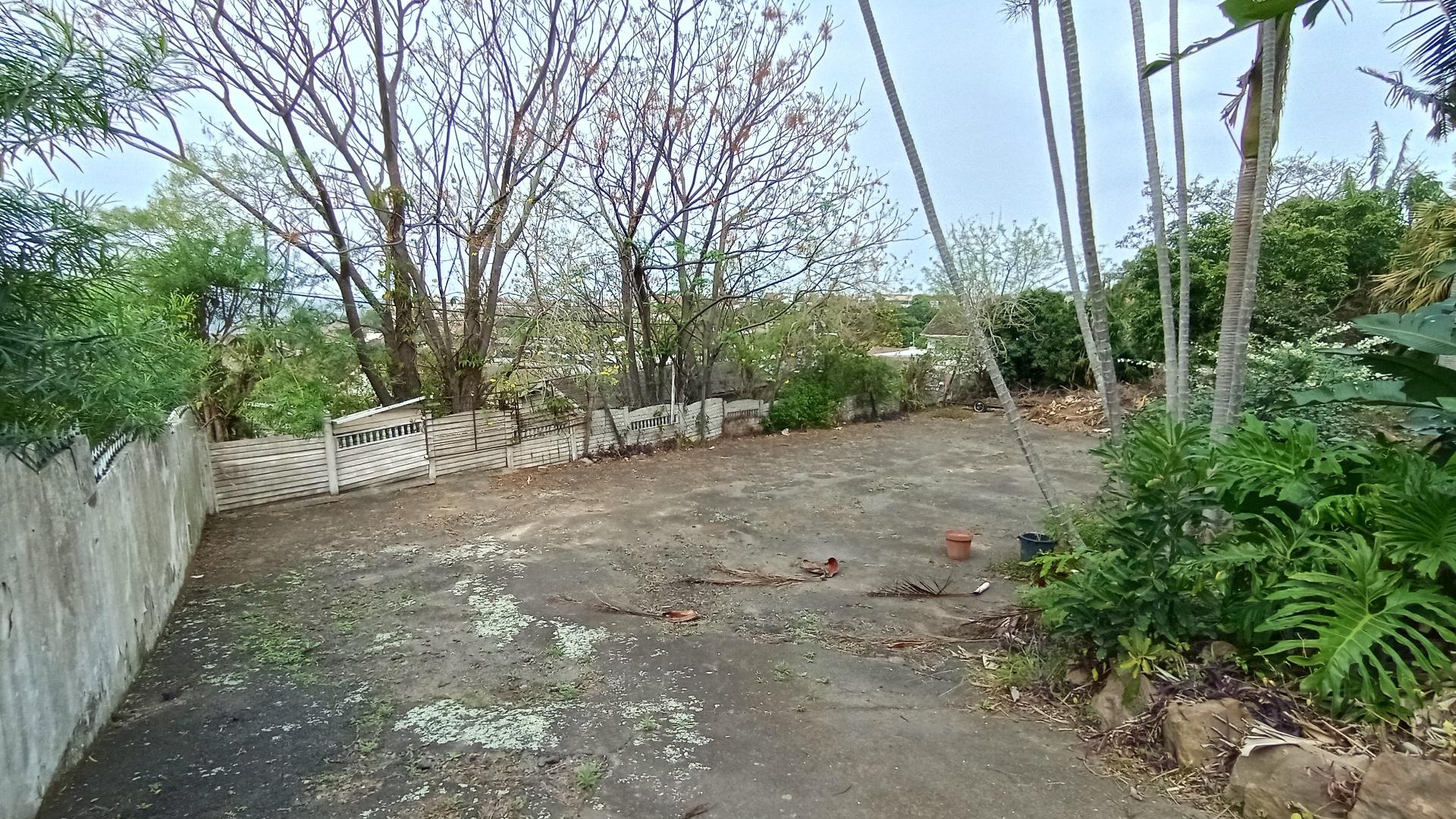 Backyard of property in Reservior Hills