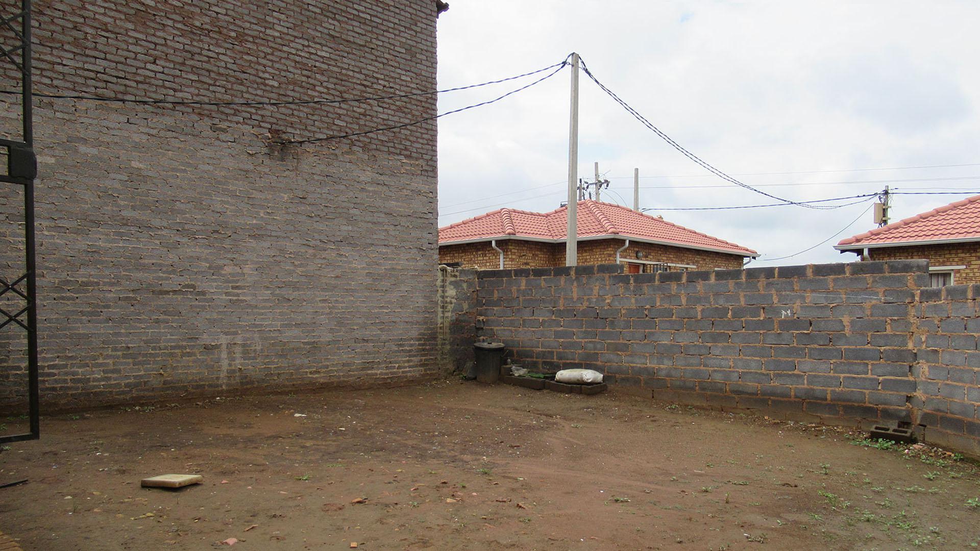 Backyard of property in Devland