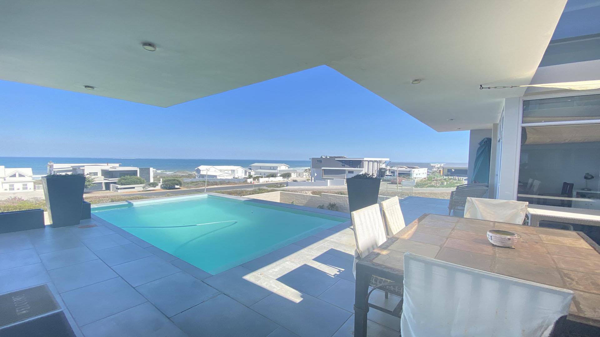 Backyard of property in Yzerfontein