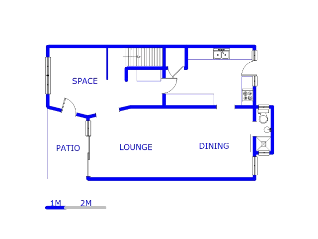 Floor plan of the property in Corlett Gardens
