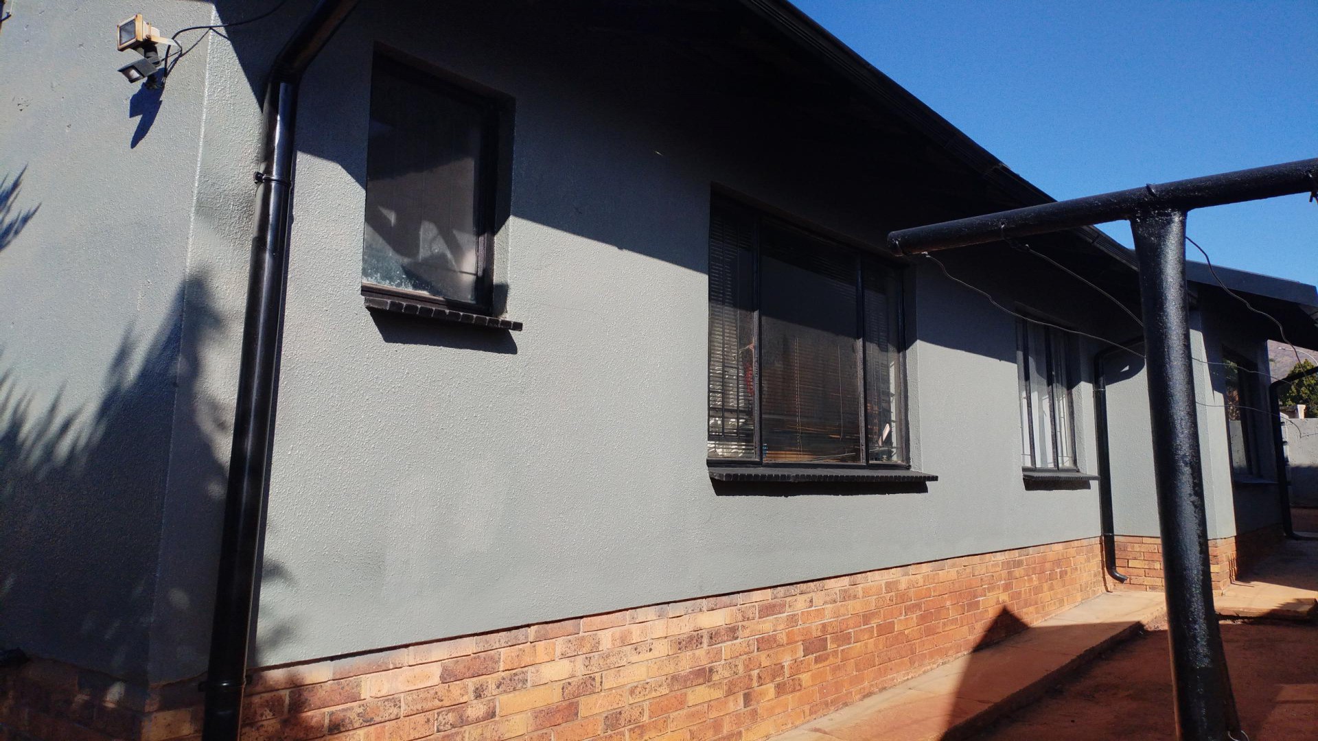 Backyard of property in Rustenburg
