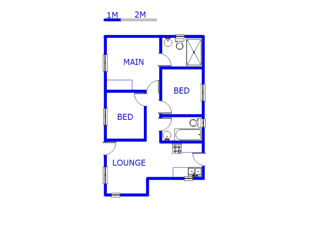 Ground Floor - 61m2 of property for sale in Protea Glen