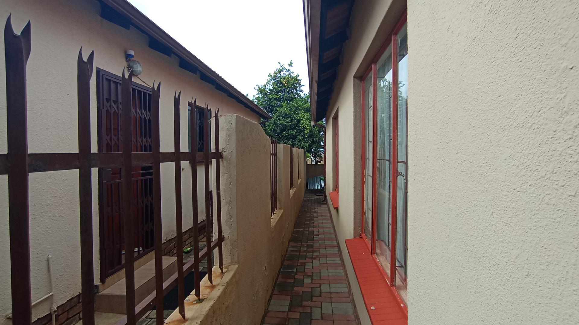 Backyard of property in Soshanguve East