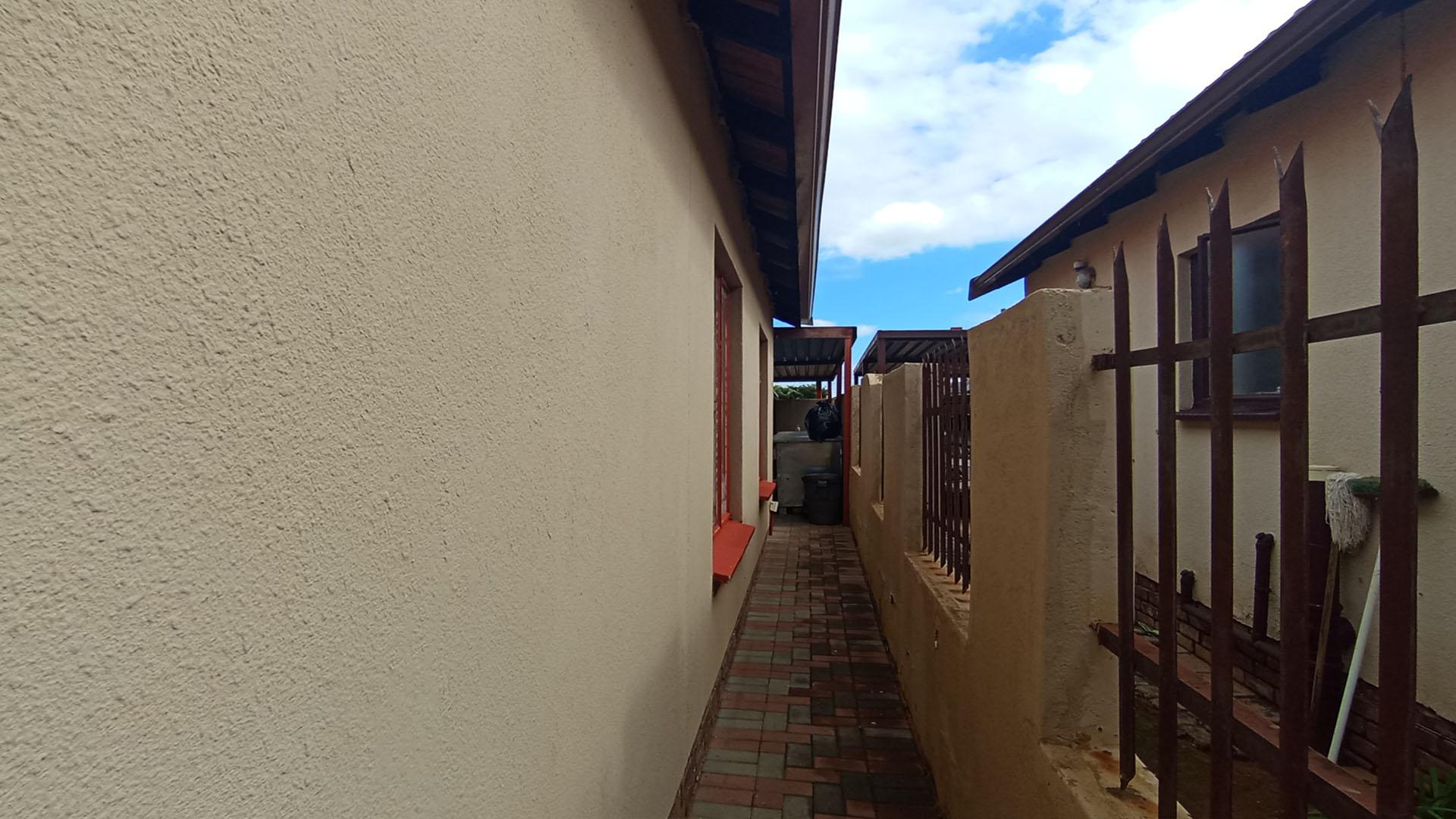Backyard of property in Soshanguve East