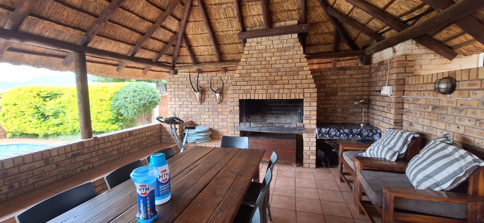 Patio of property in Kimberley