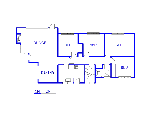 Ground Floor - 121m2 of property for sale in Robindale