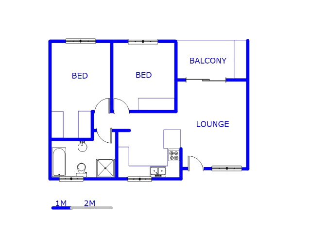 2nd Floor - 76m2 of property for sale in Mulbarton