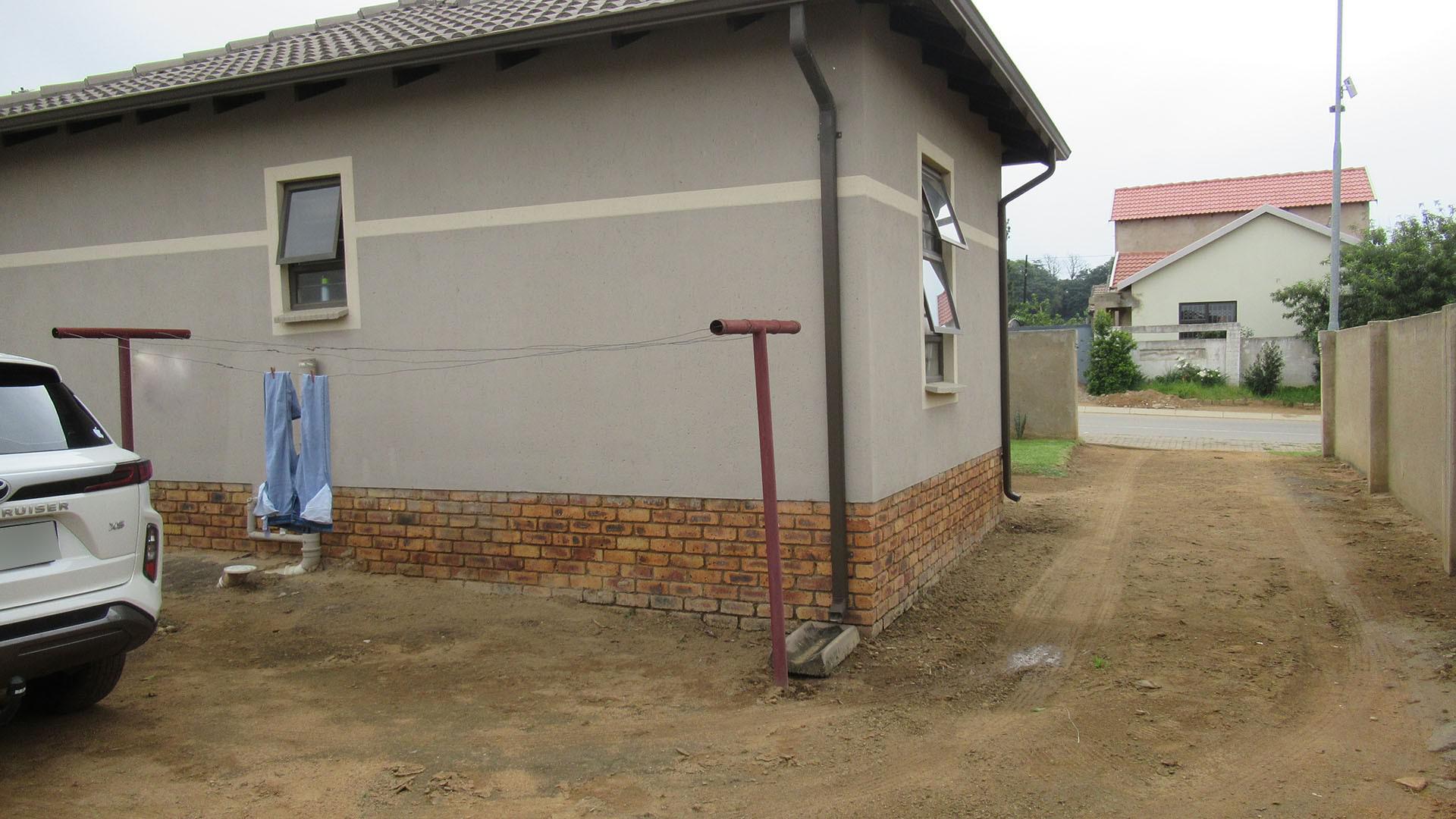 Backyard of property in Tirong 