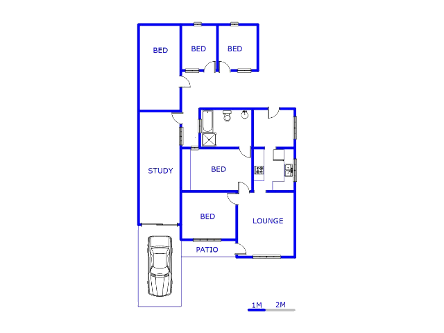 Ground Floor - 143m2 of property for sale in Molapo