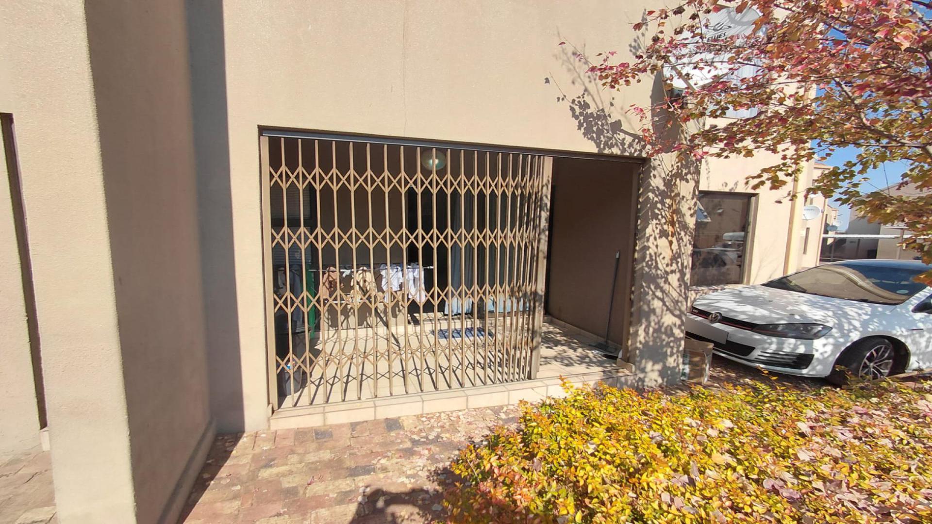 Patio of property in Sasolburg
