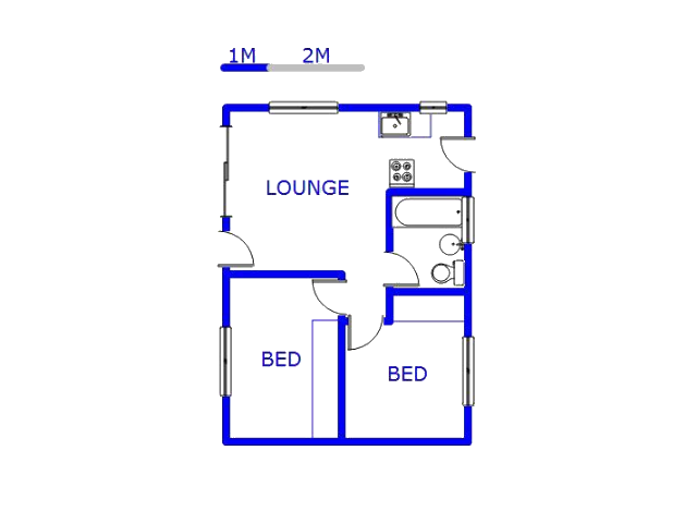 Ground Floor - 45m2 of property for sale in Alliance